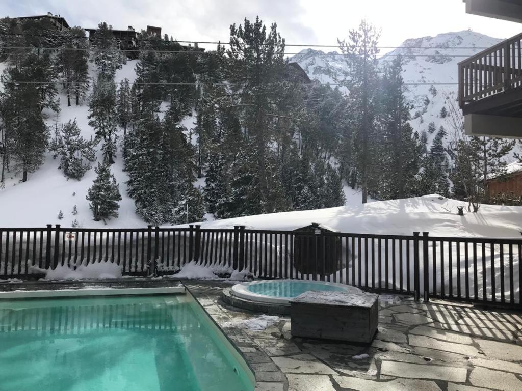 L'Ekrin Des Arcs - Arc 1950 Le Village - Duplex 6-8 Pers Les Arcs  المظهر الخارجي الصورة